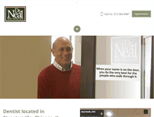 Tablet Screenshot of nealnealisdds.com